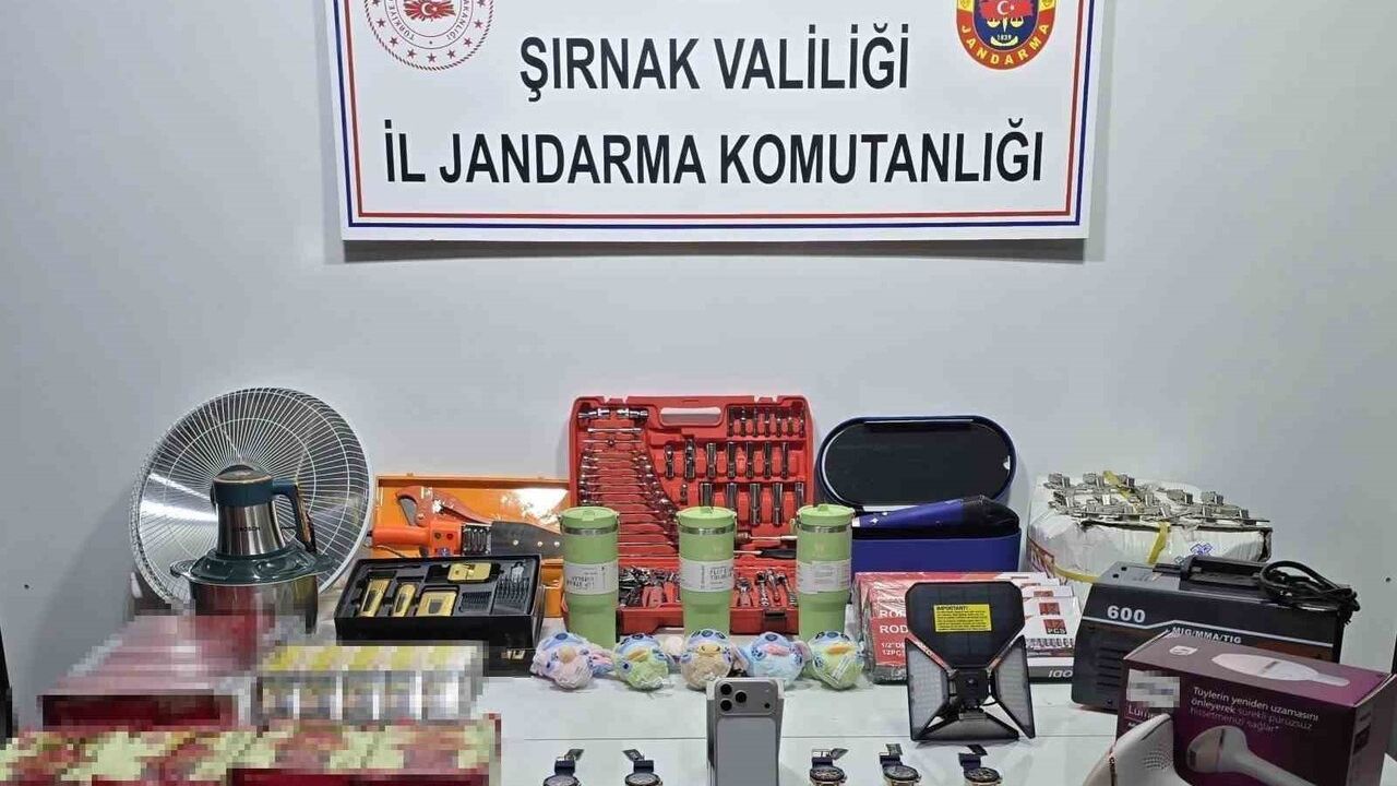 Şırnak’ta jandarmadan kaçakçılık operasyonu: 69 şüpheliye adli işlem