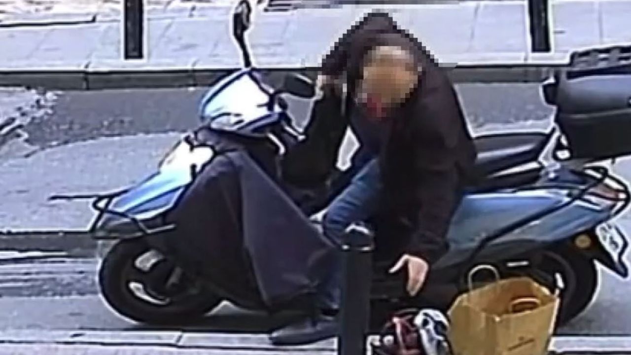 Şişli'de kaldırımdaki taşlama makinesini çalan şüpheli tutuklandı