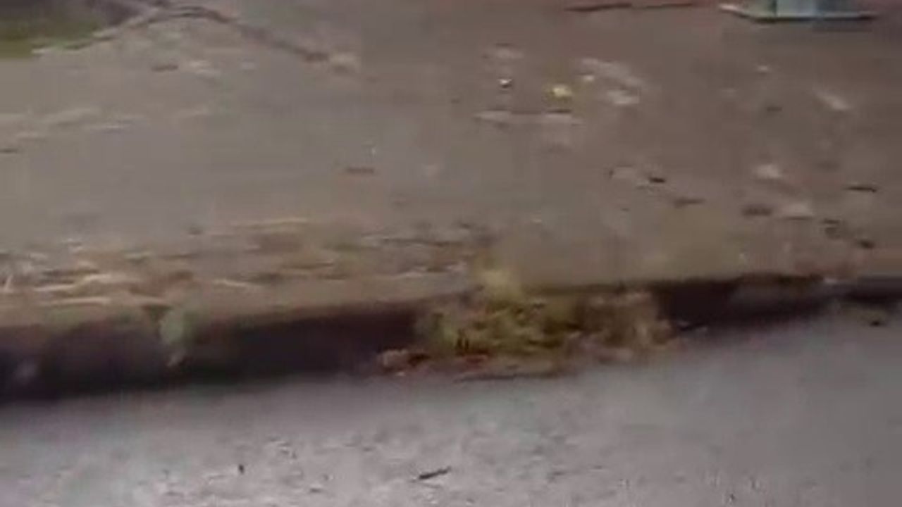 Sivas'ta motor bölümünde çıkan yangın aracı alev topuna çevirdi