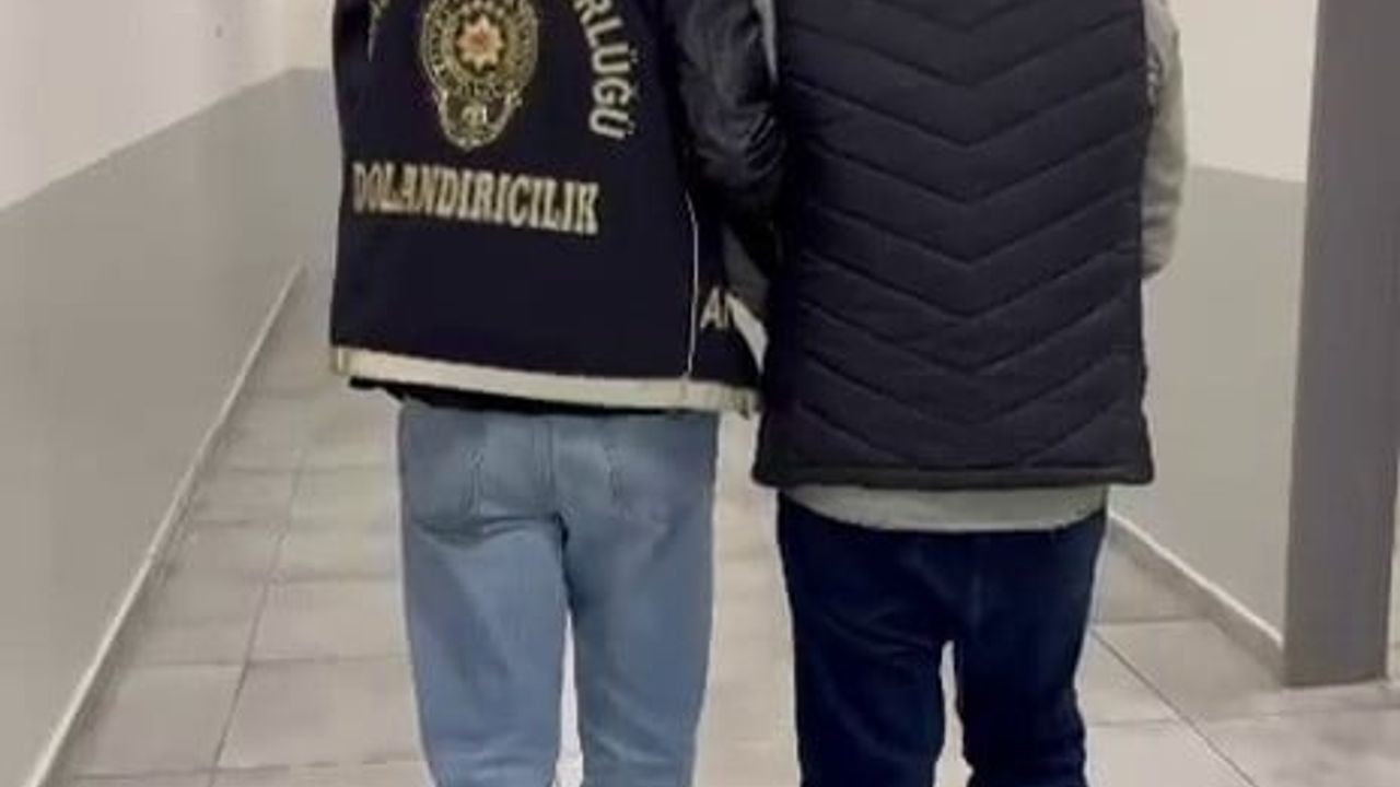 Sivil polis kılığına giren dolandırıcı Antalya'da tutuklandı