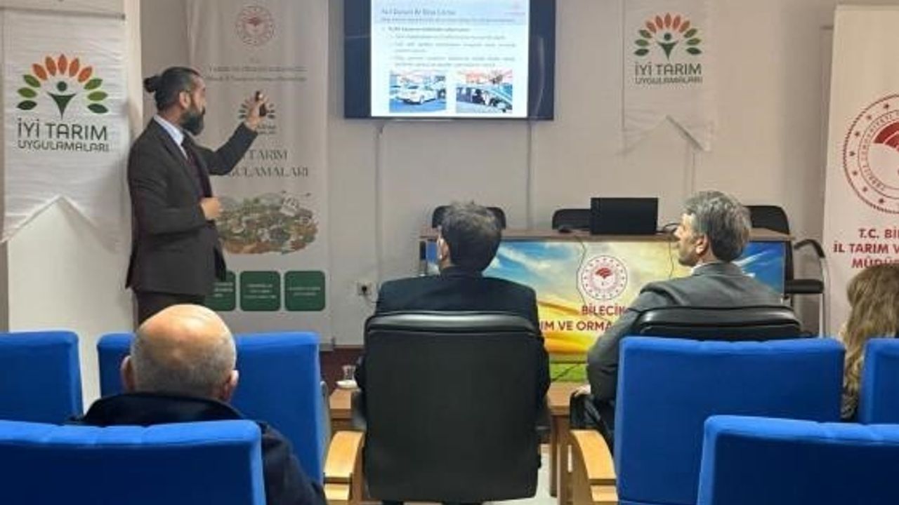 Söğüt’te üreticilere marulda iyi tarım uygulamaları eğitimi