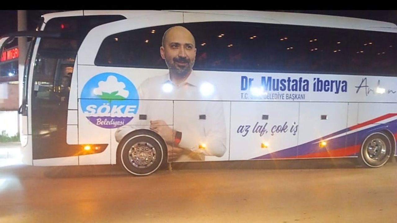 Söke Belediyesi'ne Bağışla Yeni Otobüs