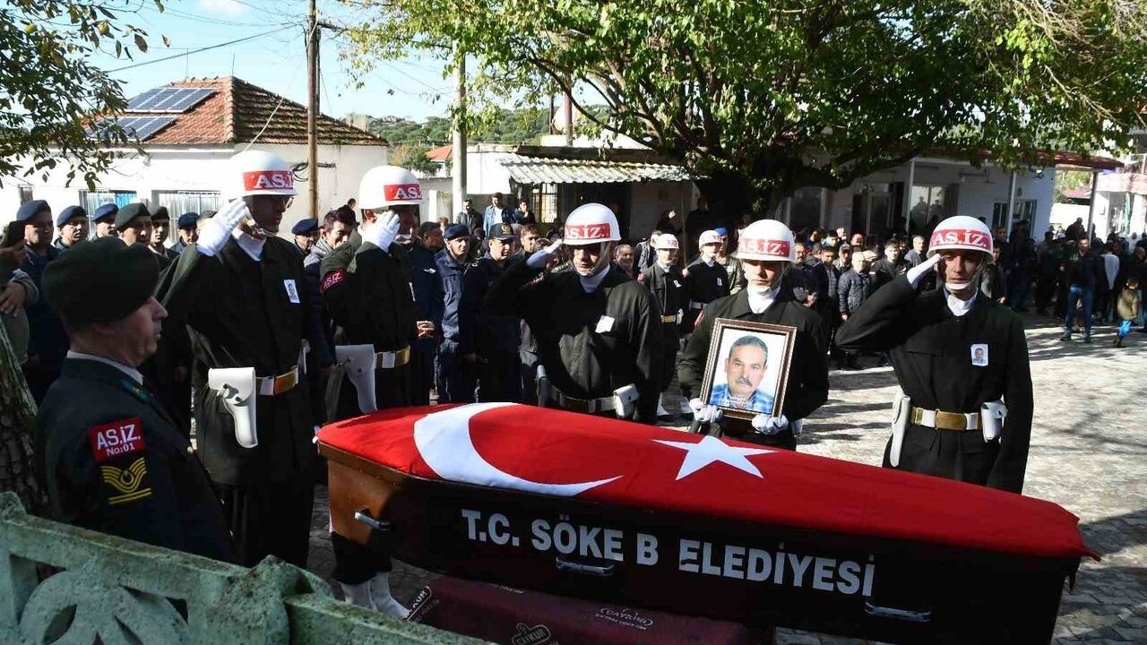 Söke'de Kıbrıs Gazisi Mehmet Avcı Toprağa Verildi