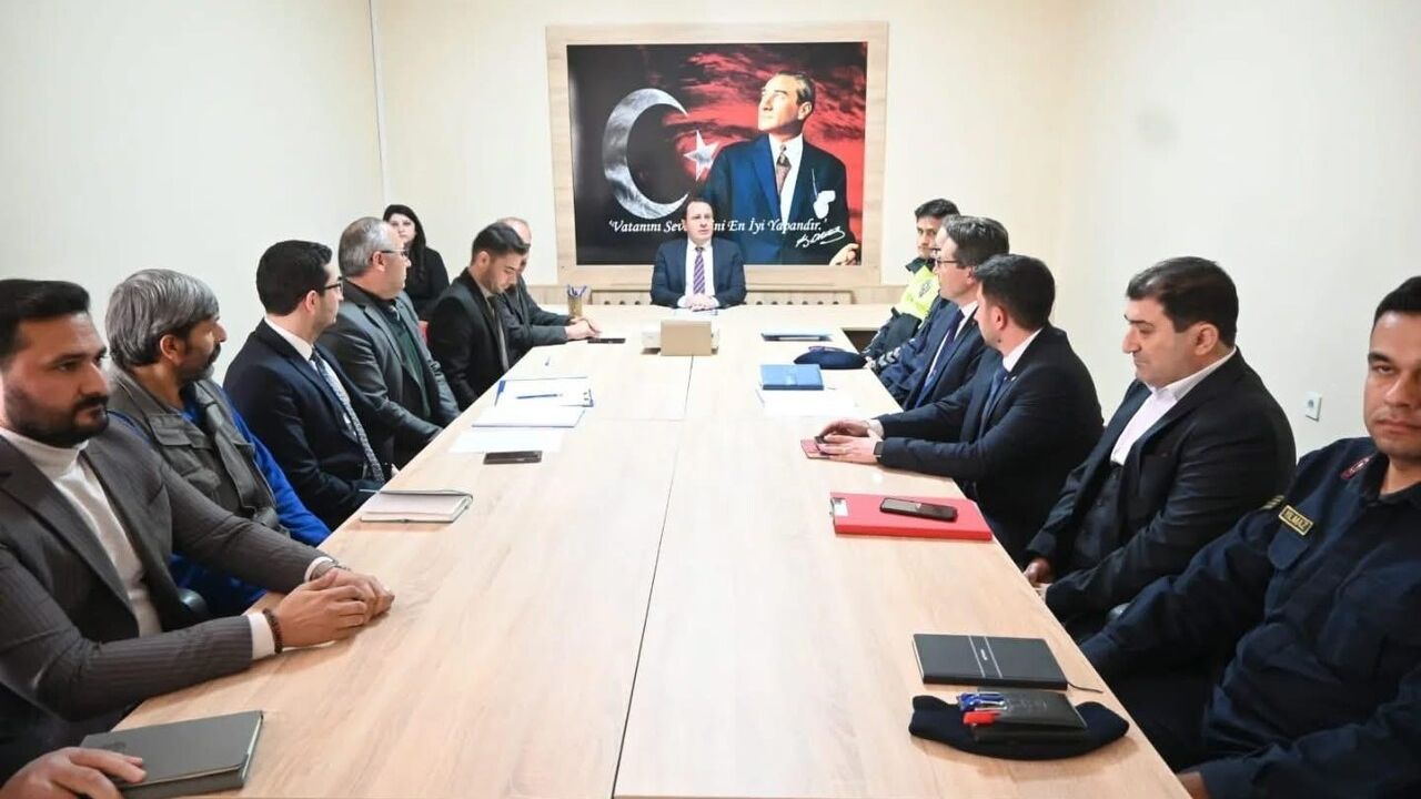 Sultandağı'nda kış tedbirleri toplantısı