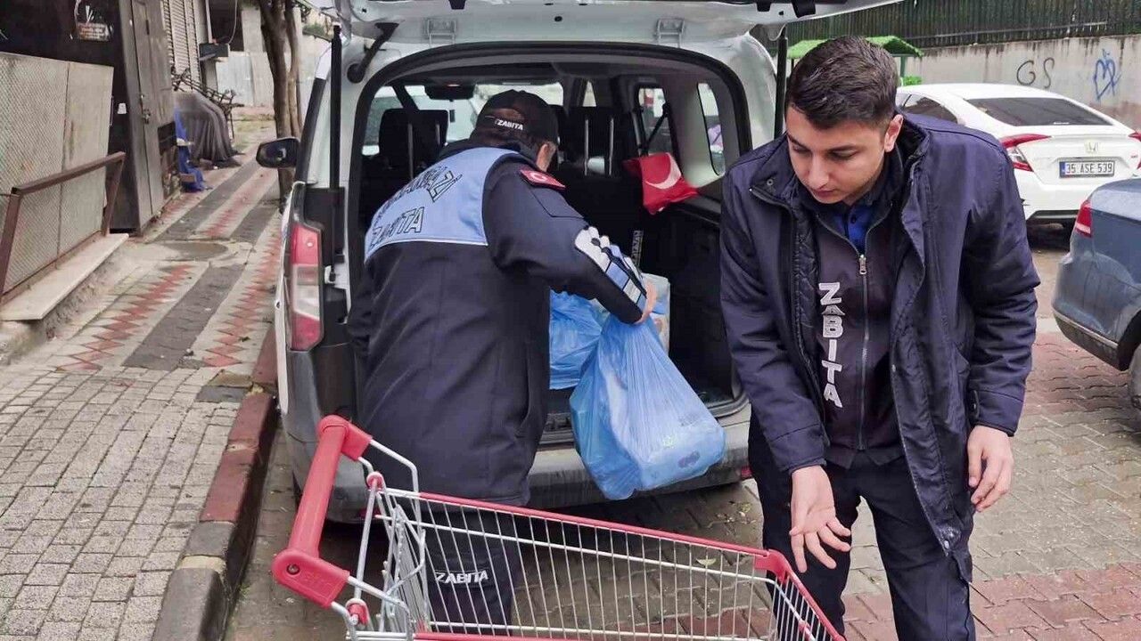 Sultangazi’de zincir markette kedi olayı: Zabıta geniş çaplı denetim yaptı