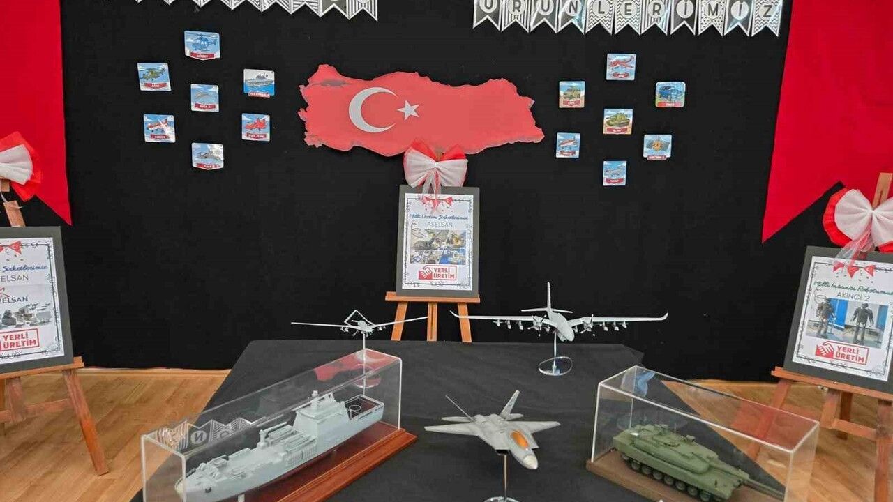 Sungurlu’da Anaokulunda 'Yerli Malı' Etkinliğiyle Milli Savunma Sanayi Tanıtıldı