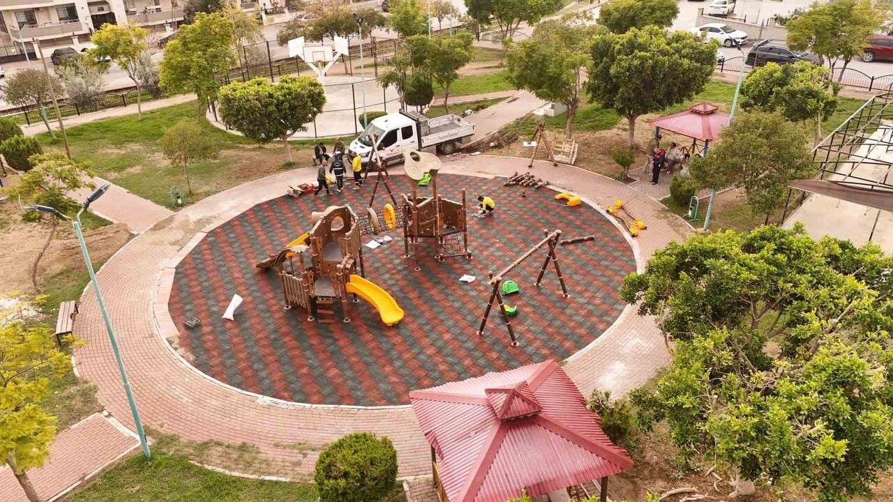 Tarsus’ta Gaspıralı Parkı yenileniyor — Kırklarsırtı’nda modern düzenleme