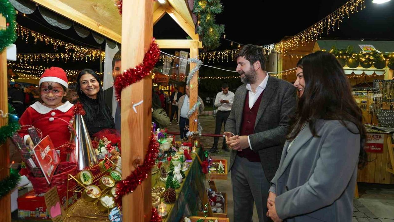 Tarsus’ta yılbaşı pazarları kapılarını açtı