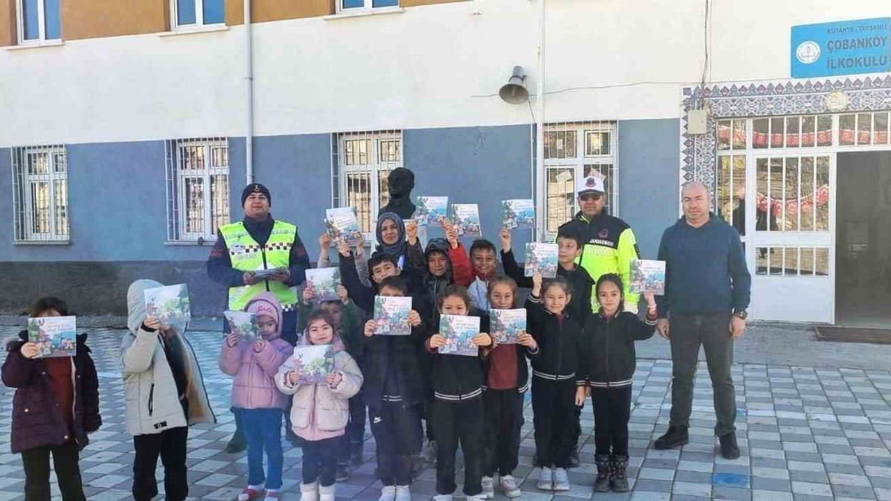 Tavşanlı'da öğrencilere trafik bilinci eğitimi