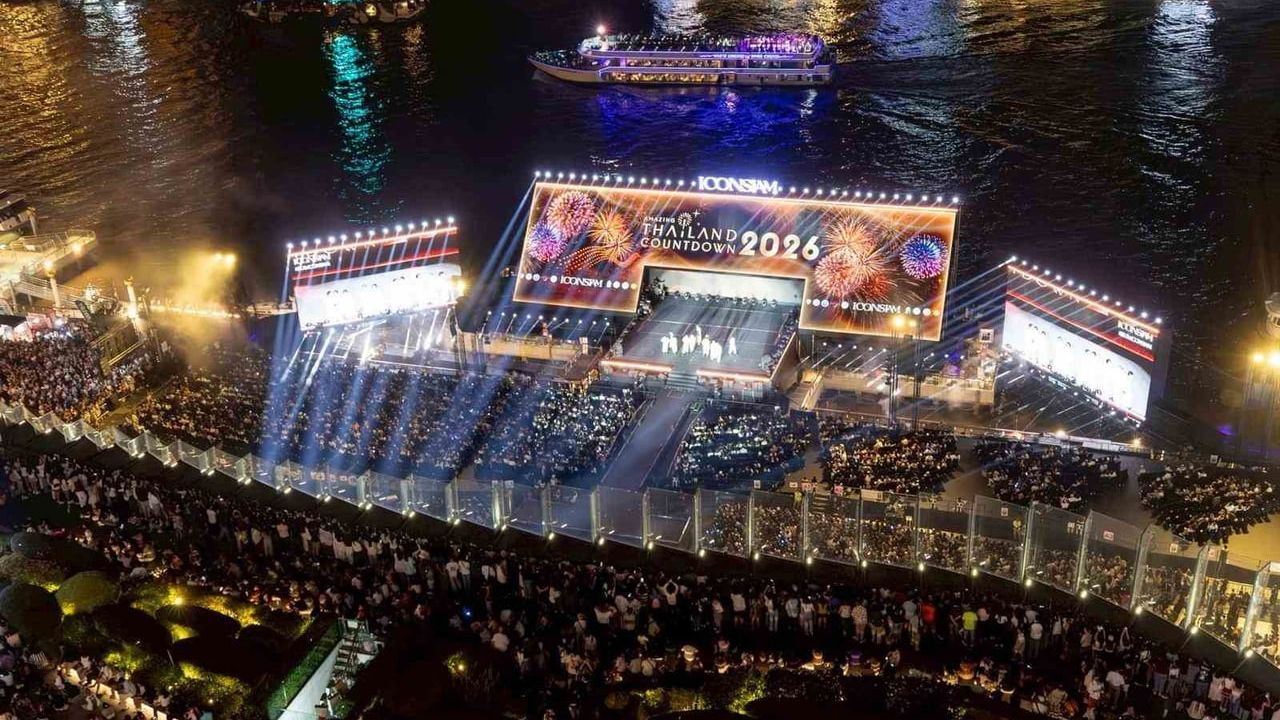 Tayland 2026 Yeni Yılı Havai Fişek ve Işık Gösterileriyle Karşıladı