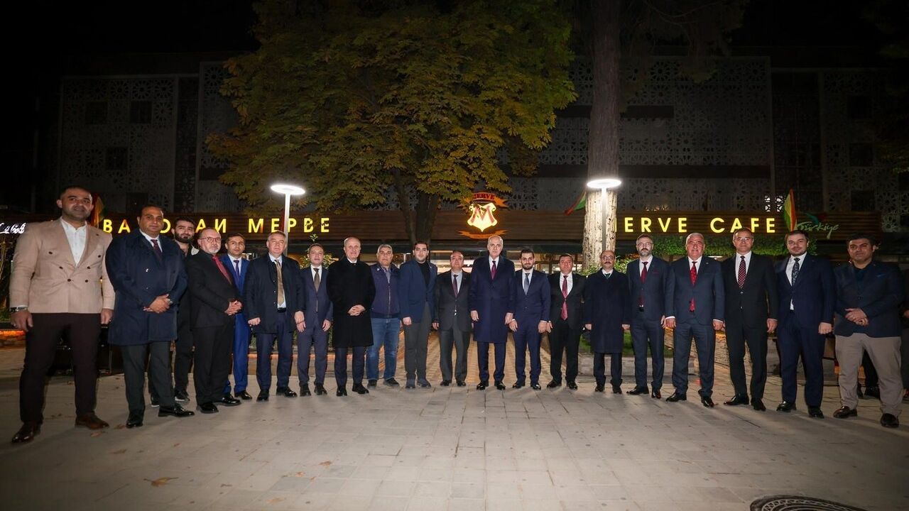 TBMM Başkanı Kurtulmuş Duşanbe'de Türk iş insanlarıyla buluştu