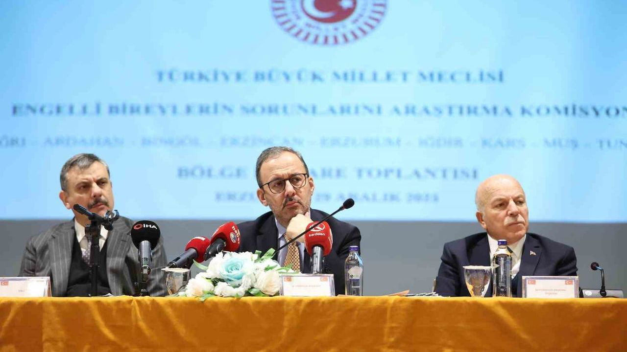 TBMM Komisyonu Erzurum'da Doğu Anadolu'nun engellilik ihtiyaçlarını inceledi