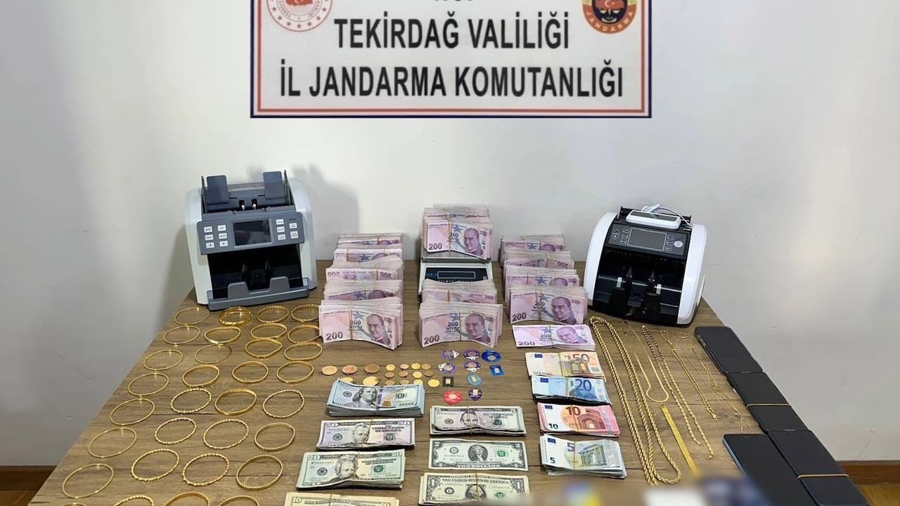 Tekirdağ'da kamu görevlisi kılığında dolandırıcılıkta 6 tutuklama, milyonluk el koyma