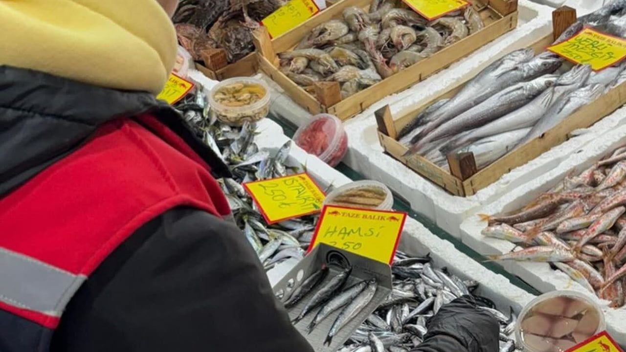 Tekirdağ'da perakende balık satış noktalarında sıkı denetim