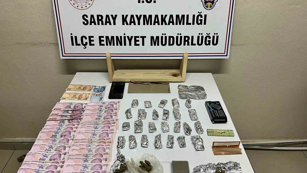 Tekirdağ'da polis uyuşturucu ticaretine operasyon: 1 tutuklama