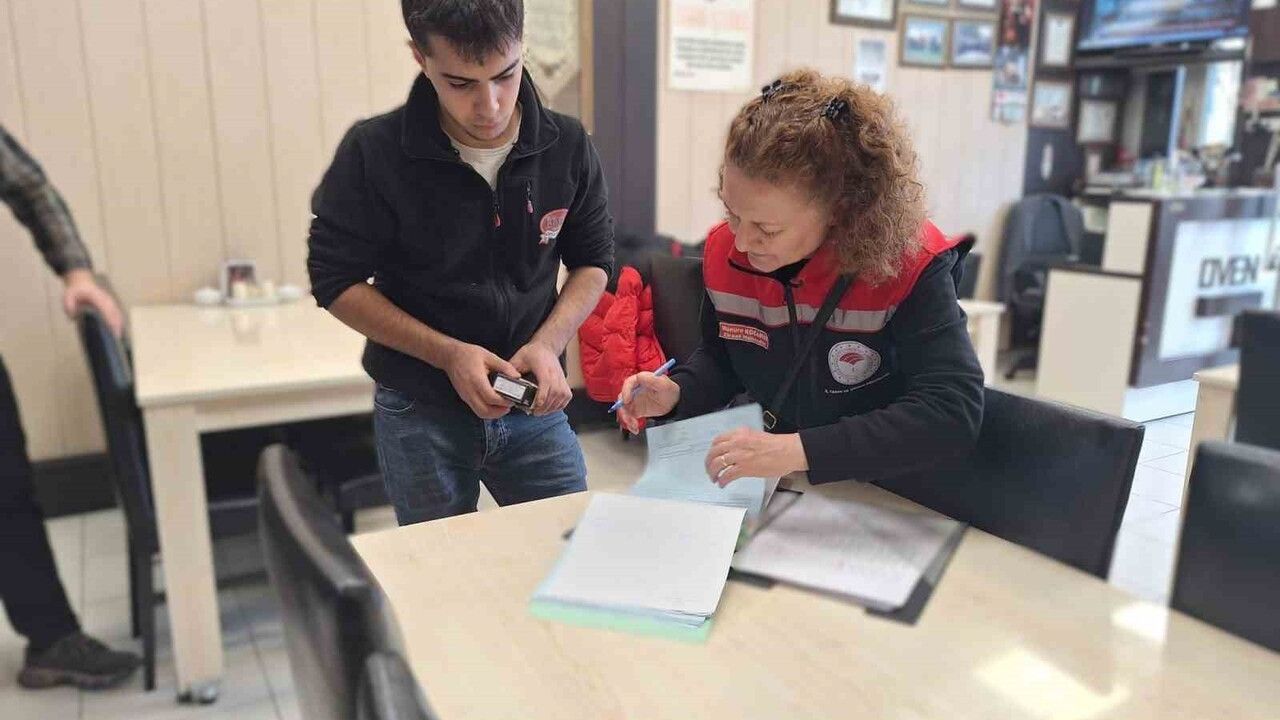 Tekirdağ'da toplu tüketim yerlerinde eş zamanlı gıda denetimleri