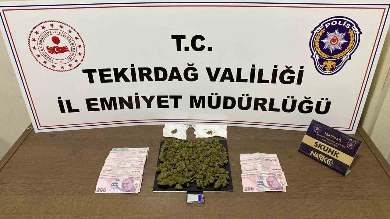 Tekirdağ'da uyuşturucu operasyonu: 178 şüpheliye işlem, 11 tutuklama