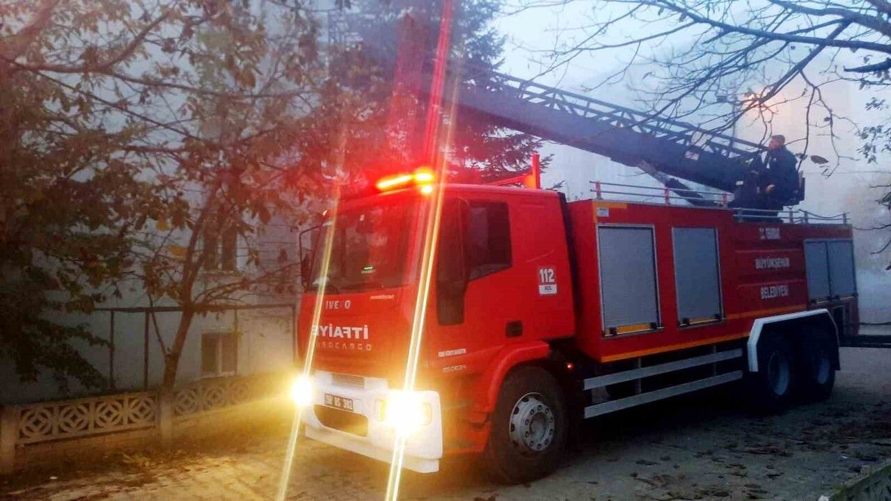 Tekirdağ Muratlı'da açık unutulan tüp paniğe yol açtı