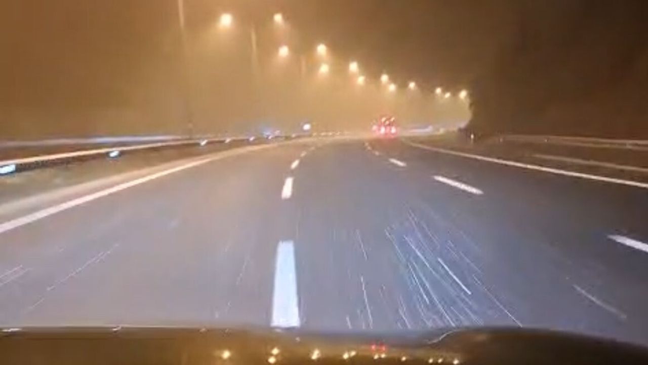 TEM Otoyolu'nun Bolu geçişinde tipi etkili