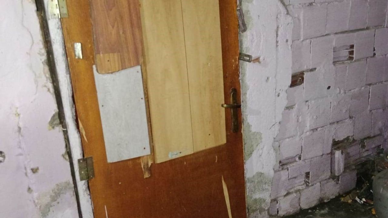 Terme'de evi su basan aile cami lojmanına yerleştirildi