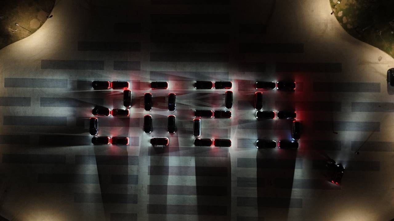 Togg'larla 2026: Togg Team Türkiye'nin Senkronize Araç Koreografisi