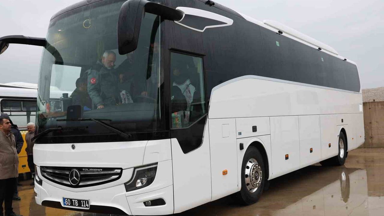 Tokat Belediyesi'ne 2025 model 54 kişilik yeni otobüs