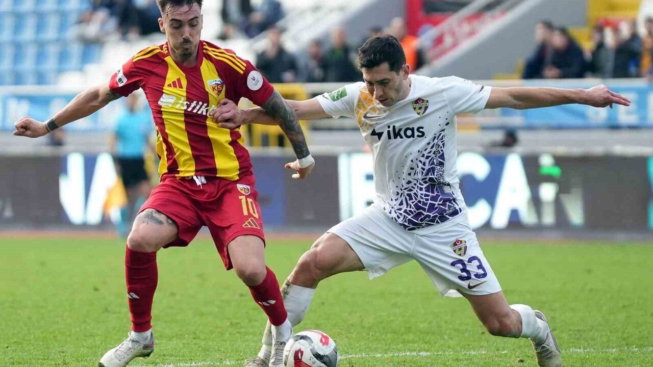Trendyol Süper Lig: Eyüpspor 1-1 Kayserispor — Maç Özeti