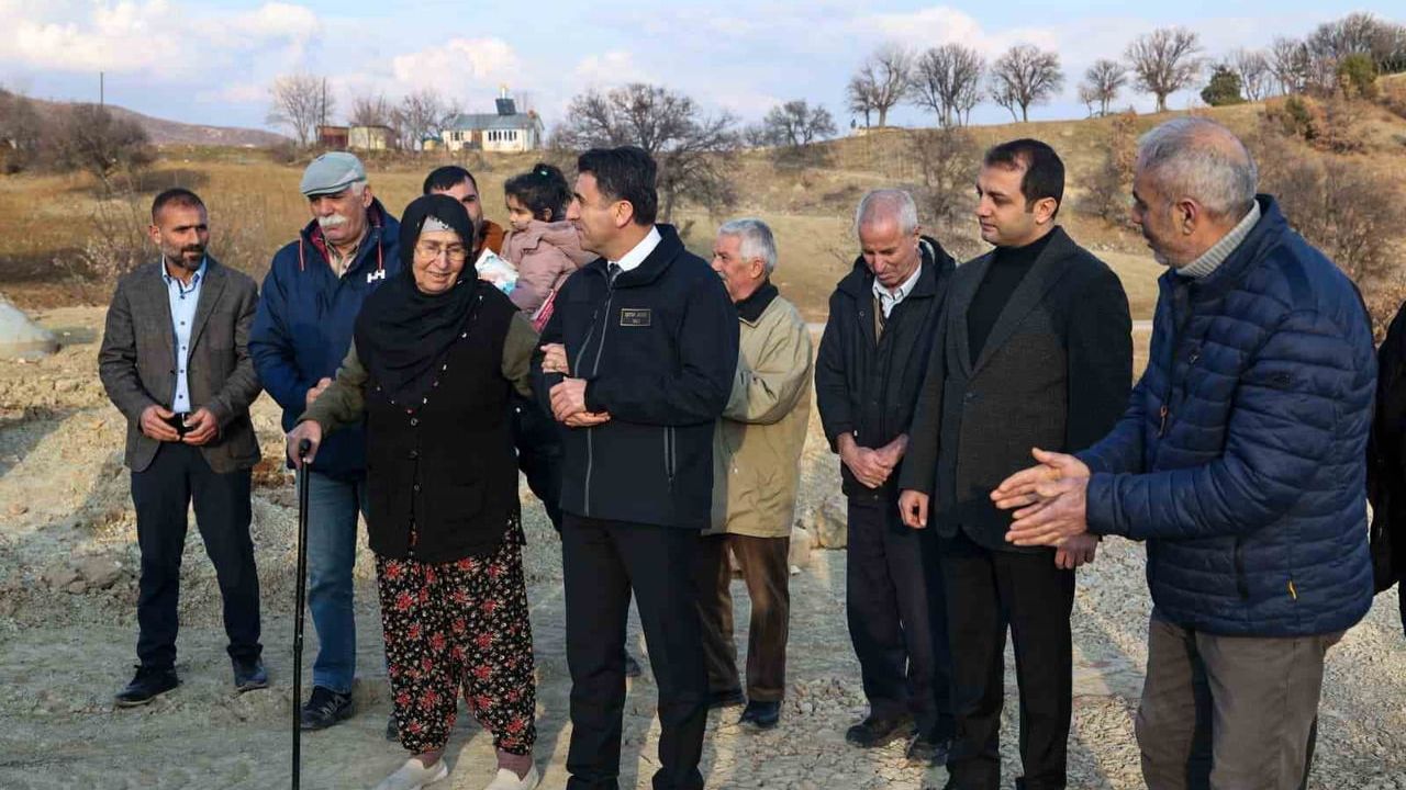 Tunceli Aktuluk Mahallesi'nde içme suyu sorunu çözüldü