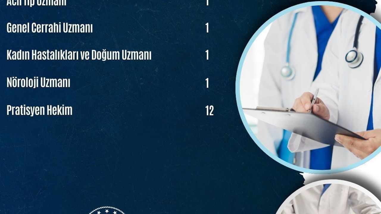 Tunceli'ye 16 hekim kadrosu tahsis edildi