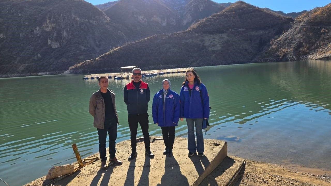 Uludere'de alabalık tesislerine kapsamlı denetim