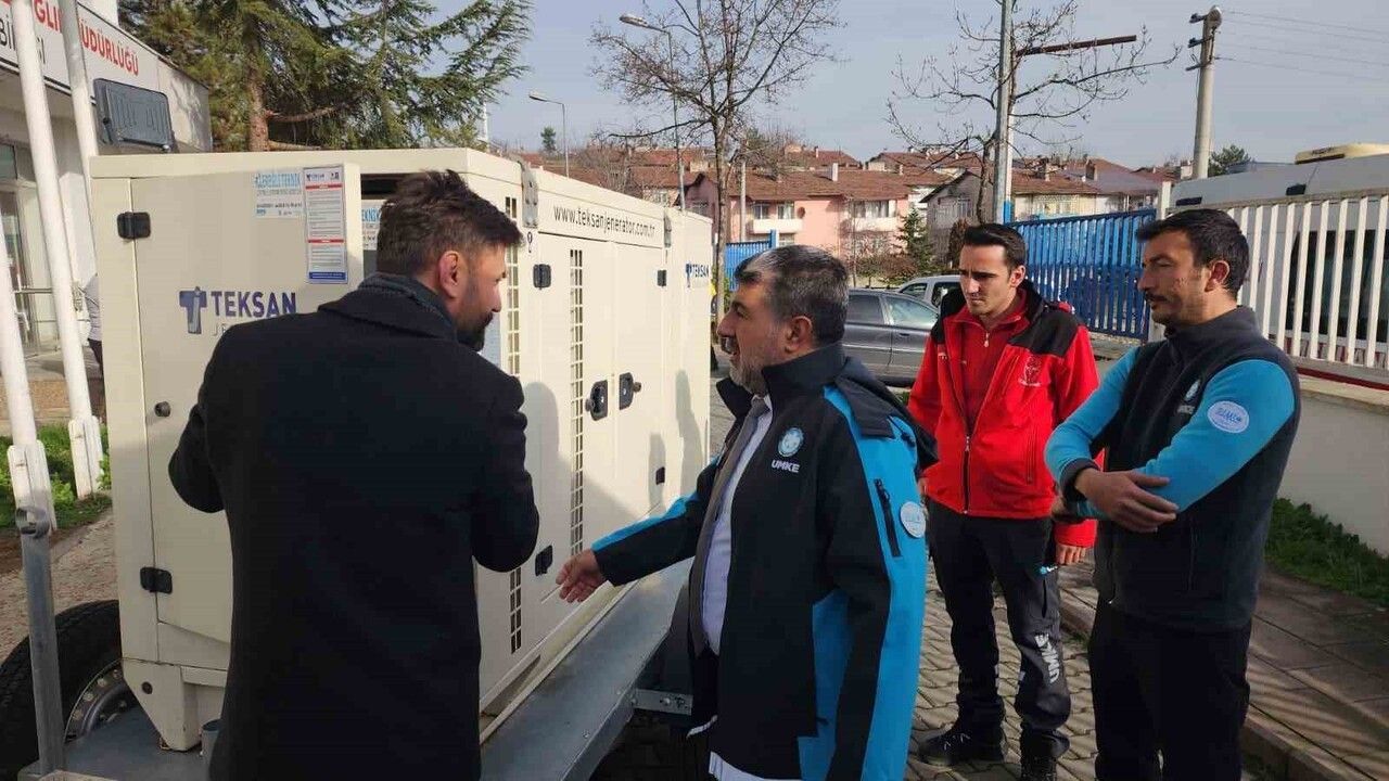 UMKE için 25 kVA mobil jeneratörle afet hazırlığı güçlendirildi