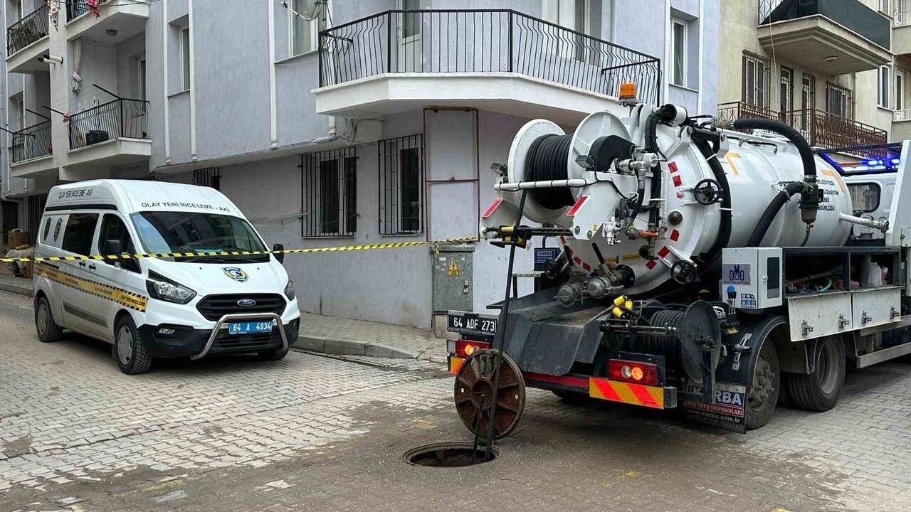 Uşak'ta kanalizasyon çalışmasında cenin bulundu