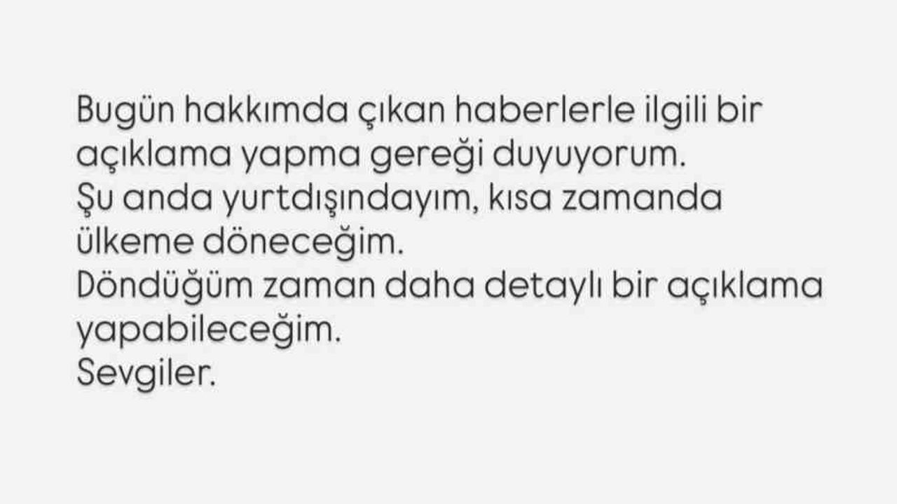 Uyuşturucu soruşturmasında Şeyma Subaşı hakkında yakalama kararı