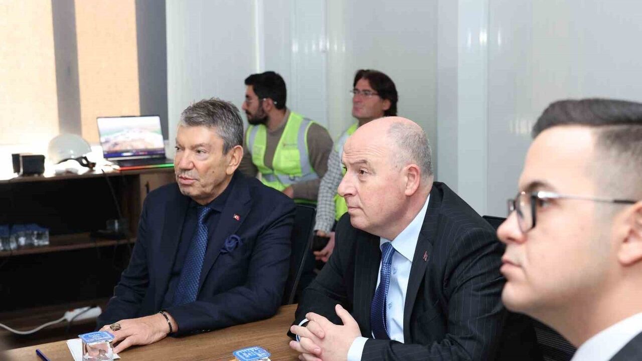 Vali Coşkun Denizli OSB'nin Yeni İleri Atıksu Arıtma Tesisi Şantiyesini İnceledi