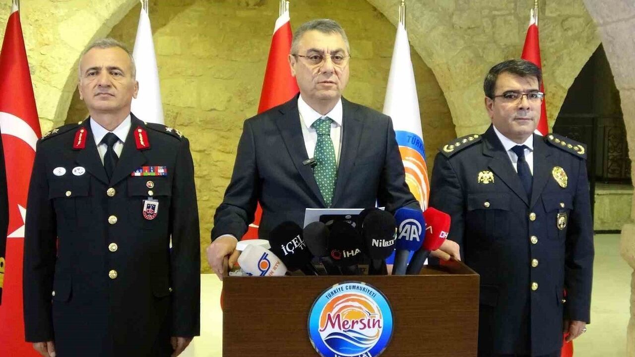 Vali Toros: 'Suçlulara nefes aldırmayacağız' — Mersin'in 11 aylık asayiş bilançosu