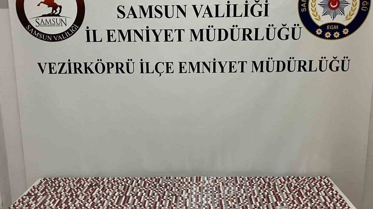 Vezirköprü’de uyuşturucu operasyonunda 3 gözaltı