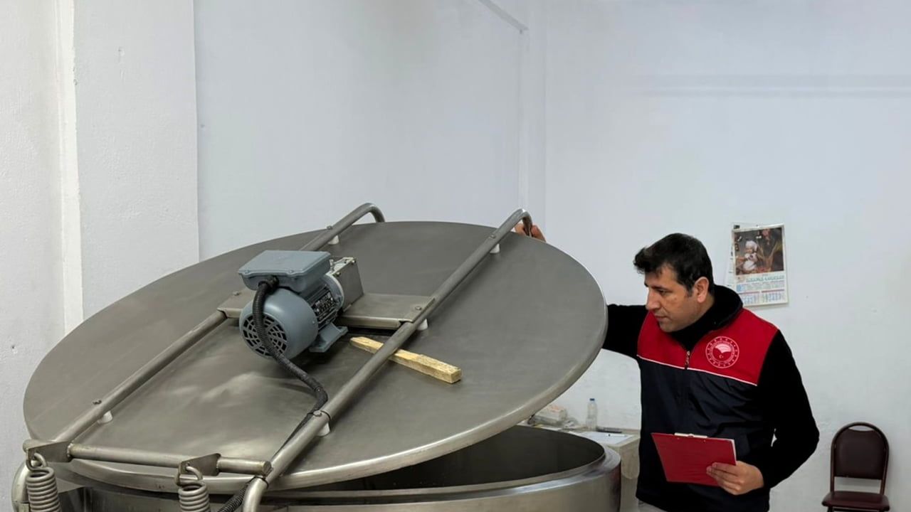 Vize'de süt toplama tanklarına sıkı denetim