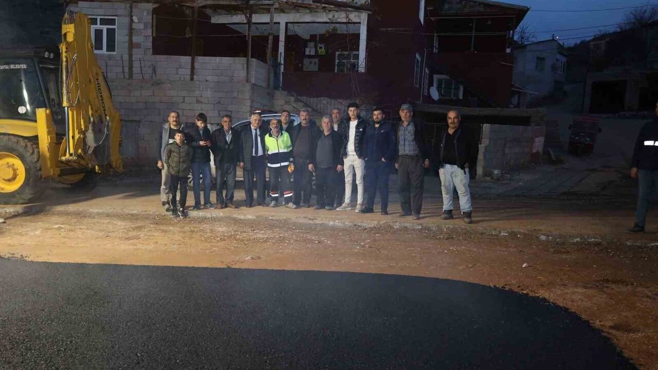 Yahyalı Karaköy Mahallesi sıcak asfaltla konfora kavuştu
