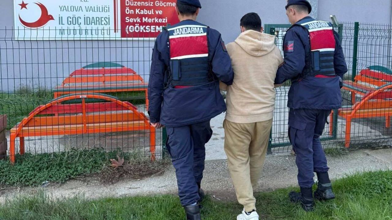 Yalova'da Interpol kırmızı bültenli uyuşturucu zanlısı Çınarcık'ta yakalandı