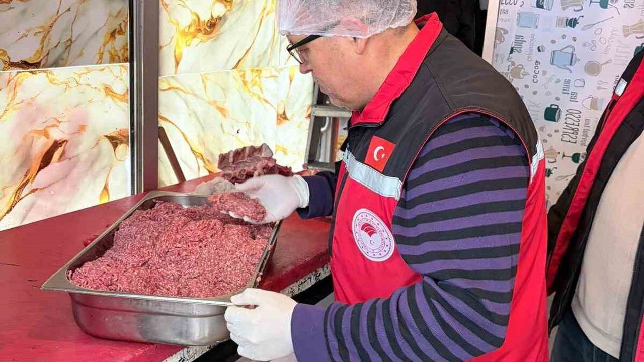 Yalova'da mevzuata aykırı kıyma satışına 210 bin TL ceza