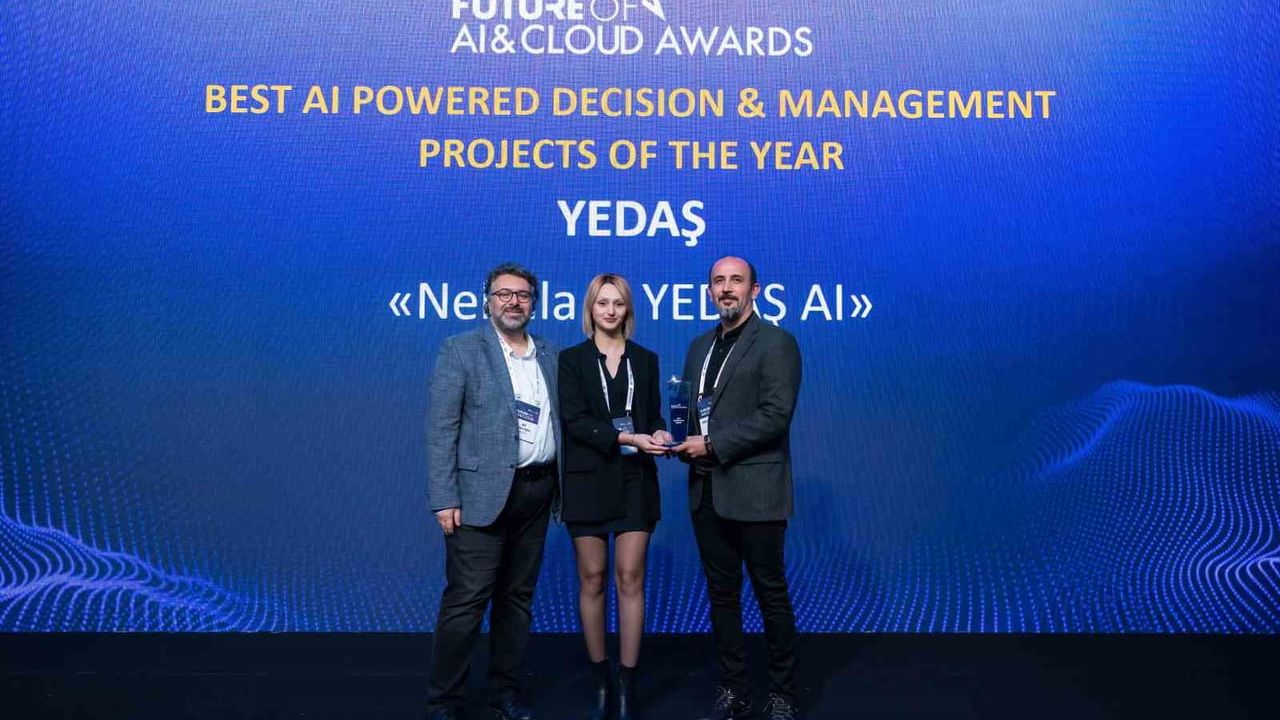 YEDAŞ’ın yapay zekâ dönüşümü iki ödülle tescillendi