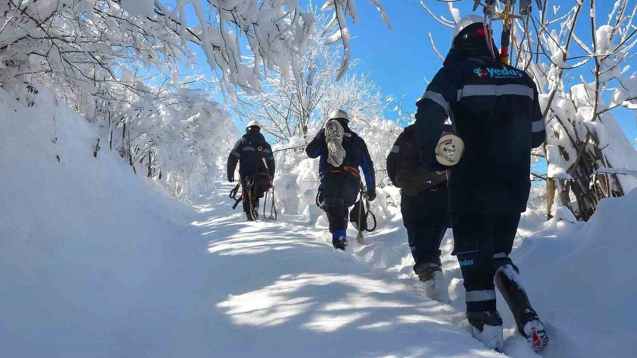YEDAŞ'tan kış hazırlığı: Samsun'da kesintisiz enerji hedefi