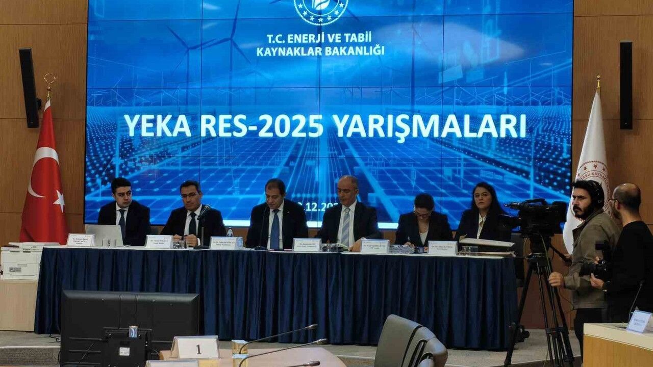 YEKA RES-2025 Yarışmaları tamamlandı: 6 projede kazanan teklifler belli oldu