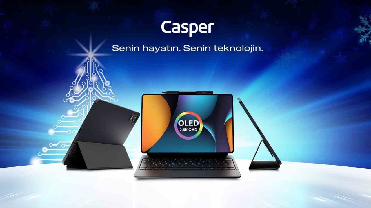 Yeni yılda OLED ekranlı Casper PAD tabletler hediye alternatifi
