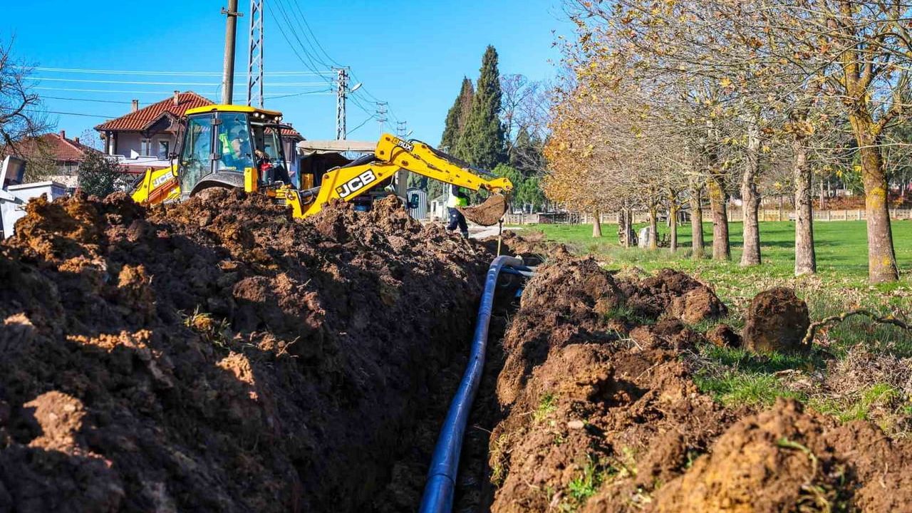 Yeniköy'de 5 kilometrelik yeni içme suyu hattı ve 500 metreküplük depo