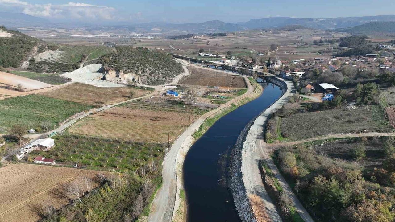 Yenişehir Göksu Çayı ıslah çalışmalarında hızlı ilerleme