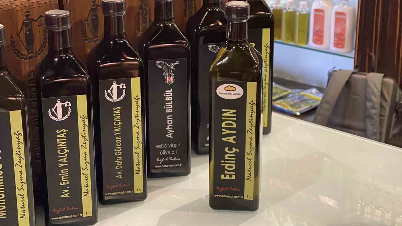 Yılbaşına özel: Edremit'ten kişiye özel zeytinyağı hediyeleri