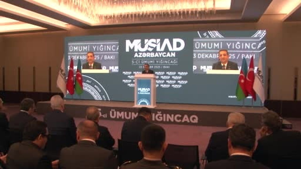 Yılmaz: Türkiye-Azerbaycan karşılıklı yatırımları 39 milyar dolara ulaştı