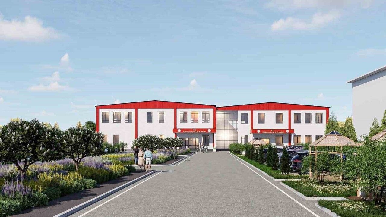 Yüksekova'ya bin 500 kişilik modern spor salonu