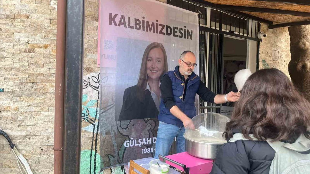 Yunusemre Kaynak Anaokulu'nda Pamuk Şeker Hayrı — Ferdi Zeyrek ve Gülşah Durbay Anısına